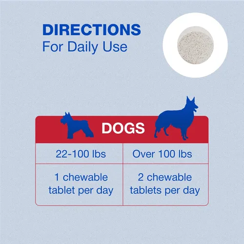 Vista 6 de Nutramax Cobalequin Vitamina B12 para perros de más de 21 libras, tabletas