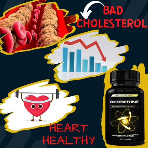 Vista 4 de Advanced Bionetix Suplemento de berberina micronizada de biodisponibilidad avanzada de 1500 mg All Natural w/BerbeTal™ Support. 90 cápsulas totales