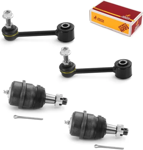 Vista 223 de Metrix Premium Chassis Parts - Juego de 4 piezas de articulación de rótula superior y barra estabilizadora delantera para Ford Ranger RWD 1998-2011