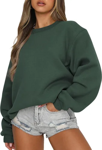 Vista 21 de EFAN Sudaderas de gran tamaño con cuello redondo Y2K para mujer, sudaderas con capucha para otoño, moda 2025, ropa para adolescentes y niñas, lindo