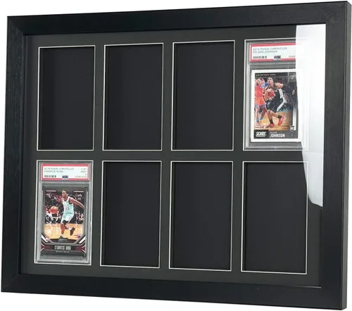 Vista 12 de Marco de exhibición de tarjetas graduadas, compatible con PSA, CGC y TAG Slabs, estuche de exhibición de tarjetas coleccionables de montaje en pared