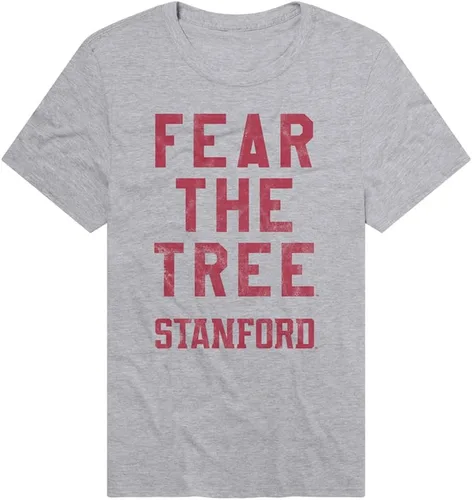 Vista 53 de Campus Lab Official NCAA Distressed Spirit Phrase Collegiate Classic Ring-Spun T-Shirt Unisex for Men & Women Collection