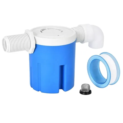 Vista 2 de 1/2" 3/4" 1" Automatic Water Level Control Valve Float Ball Valve Tank Tower Pool Float Water Inlet Valve Automatic Stop(1/2",Side Water Intake)