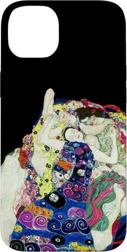 Vista 15 de Gustav Klimt The Maiden Painting Funda para iPhone 17