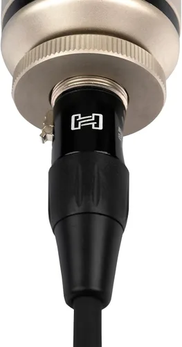 Vista 6 de Hosa HMIC-010 - Cable de micrófono Pro, REAN XLR3F a XLR3M, 10 pies