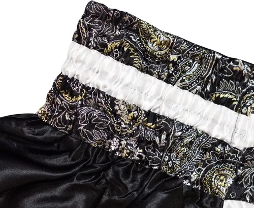Vista 3 de SIAMKICK Pantalones cortos clásicos de Muay Thai para hombres y mujeres, boxeo, kickboxing, alto grado, artes marciales mixtas, ropa de entrenamiento