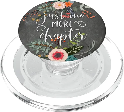 Vista 9 de Just One More Capítulo, bonito regalo para amante de la lectura de libros, PopSockets Grip y soporte para teléfonos y tabletas