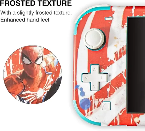 Vista 2 de TGDPLUE Juego completo de calcomanías para Nintendo Switch Lite, funda protectora de vinilo para Nintendo Switch Lite, color rojo
