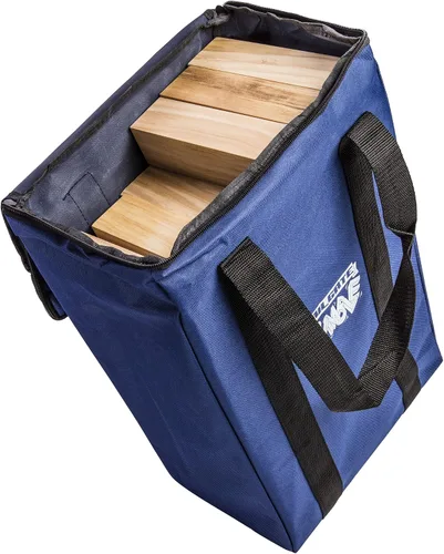 Vista 3 de Triumph Sports Triumph Giant Tumble Tower - Incluye 51 bloques de madera maciza y bolsa de transporte