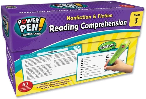 Vista 4 de Teacher Created Resources Power Pen Tarjetas de Aprendizaje: No Ficción y Lectura de Comprensión Grado 1