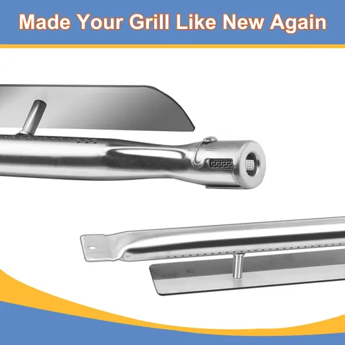 Vista 7 de Recambio de tubo para quemadores de parrilla para horno Viking 316-911, VGBQ 30 en serie T, VGBQ 41 en serie T y otros modelos de parrillas de gas
