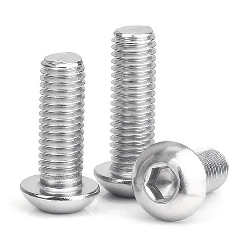 Vista 31 de Tornillo de Cabeza de Botón M3-0.5x12mm con Enchufe de Casquillo, Tornillos M3 de 12mm Métricas, Tornillos Allen Hexagonales, Acero Inoxidable
