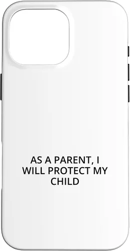 Vista 19 de As a parent, I will protect my child Case for iPhone 16