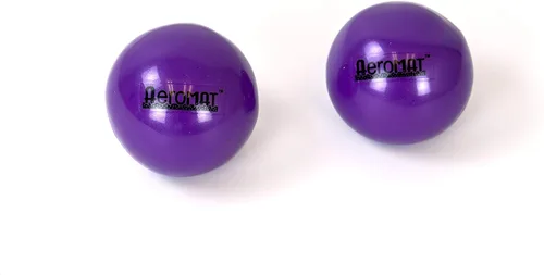 Vista 3 de Bolas de Peso Mini AEROMAT - Vienen en Pares - 3.5" de Diámetro - Destinadas para Entrenamiento de Fuerza / Ejercicios de Rehabilitación