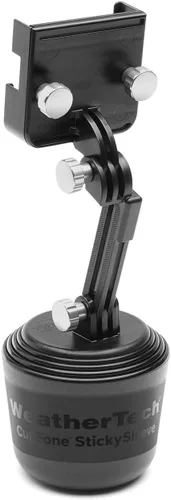 Vista 10 de WeatherTech CupFone Two View con extensión – Soporte de portavasos ajustable y universal para teléfono celular, accesorio para automóvil y camión