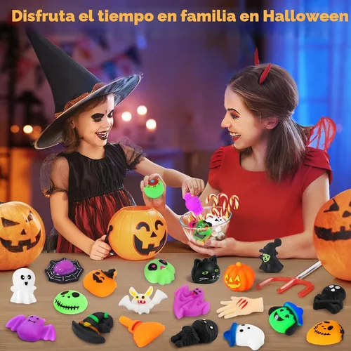 Vista 5 de OCATO 30 juguetes blandos Mochi de Halloween, recuerdos de fiesta