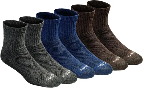 Vista 57 de Dickies Calcetines Dri-Tech para hombre con control de humedad, disponibles en tallas M-XXL (6, 12, 18 pares)