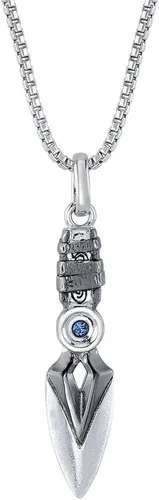 Vista 2 de Game Cosplay Kunai - Collar con dije de cuchillo punk unisex