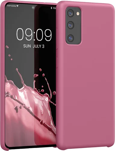 Vista 321 de kwmobile Funda compatible con Samsung Galaxy S9 - Funda de silicona TPU con acabado suave - Blue Reef