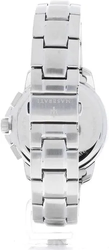 Vista 4 de Maserati successo Reloj analógico de cuarzo para hombre con pulsera de acero inoxidable R8873621002, Correa