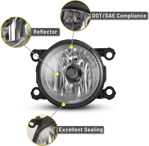 Vista 3 de Luces antiniebla compatibles para Subaru Impreza 2012-2019 BRZ 2013-2016 WRX 2015-2020 Legacy 2010-2014 Forester 2014-2018 Outback 2010-2012