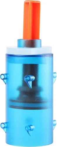 Vista 3 de WORKER Bomba de retaliador A/B DIY Mod Kits Profecía Type-R Series Modificar Juguete (Estilo A, Azul Transparente)