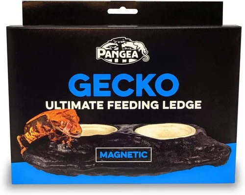 Vista 5 de Alimentador magnético para gecos Ultimate Gecko Ledge 8.5 x 4.75 x 2.25 pulgadas - Repisa magnética para alimentador Gecko, capacidad para tazas