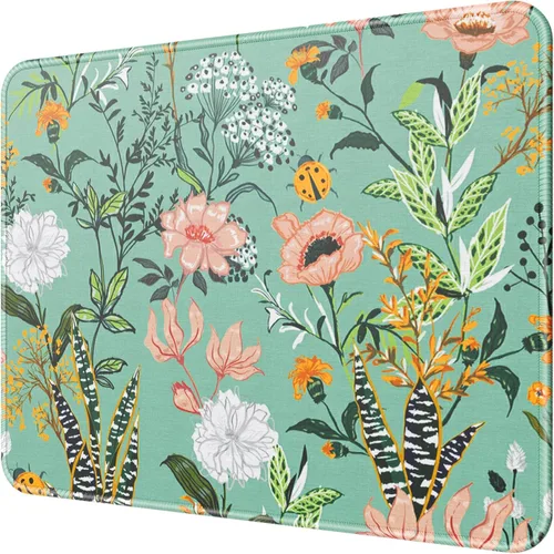 Vista 10 de Brothers Group Alfombrilla para mouse, 1 paquete Anti-Fray Stitched Edges, Premium Textured Surface, Non-Slip Rubber Base, Water and Stain