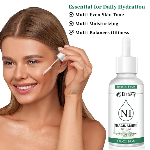 Vista 2 de Suero de niacinamida al 5% con 4% de extracto de árbol de té y centella asiática suero facial calmante