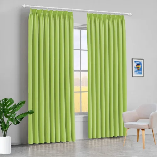 Vista 12 de Cortinas opacas para ventanas con ganchos y alzapaños (rosa, 52.0 x 71.7 in, 1 panel)
