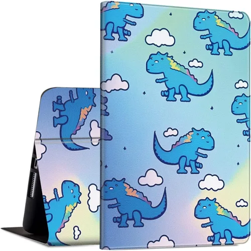 Vista 13 de Rossy Funda para tableta Amazon Fire HD 8 (8ª/7ª/6ª generación, versión 2018/2017/2016) delgada y ligera, de piel sintética, multiángulo, ajustable