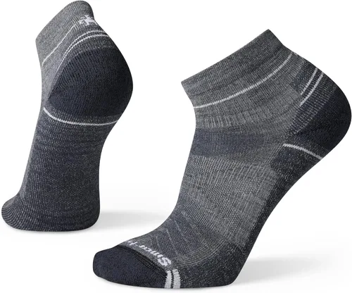 Vista 8 de Smartwool Calcetines tobilleros acolchados ligeros para hombre Carbón
