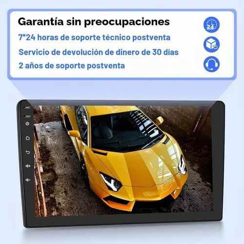 Vista 7 de [2G+32G] Estéreo Android de doble DIN de 10.1 pulgadas para coche