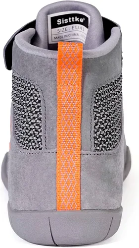 Vista 4 de Zapatos de lucha libre para hombre, zapatos de boxeo, fitness, levantamiento de pesas, levantamiento de pesas, suela de caída cero
