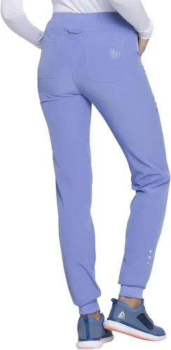 Vista 5 de HeartSoul Break On Through - Ropa quirúrgica para mujer, pantalón de tiro bajo HS030