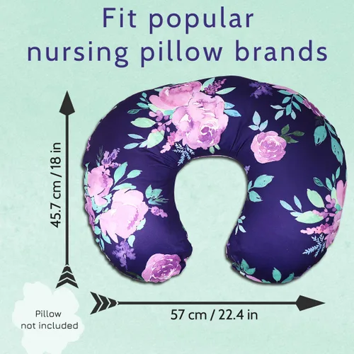 Vista 12 de Funda para almohada de lactancia TANOFAR, funda de almohada de lactancia neutral para bebés niños y niñas, funda de almohada de lactancia ultra