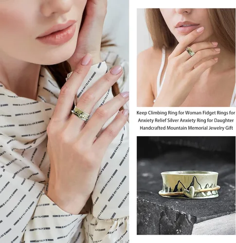 Vista 3 de choice of all Cute Rings for Teen Girls Gold Stacking Rings for Women Midi Open Rings Set Dainty Jewelry Gifts for Girls