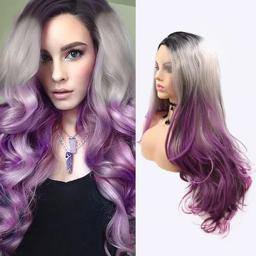 Vista 12 de 613 Peluca rubia realista sin pegamento con encaje frontal, peluca ondulada larga para mujeres blancas, 613 HD con encaje frontal, línea de cabello
