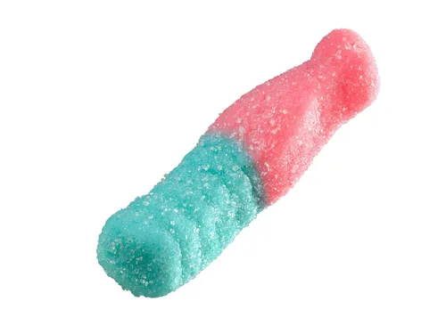 Vista 5 de Smarty Stop Sour Cola Bottle Gummy Candy (1 libra (paquete de 1), goma de mascar grande