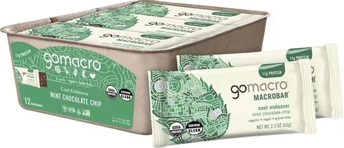 Vista 17 de Barritas de proteína GoMacro veganas y orgánicas