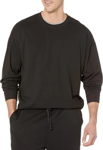 Vista 5 de Tienda Essentials Camiseta de manga larga para hombre de algodón orgánico de gran