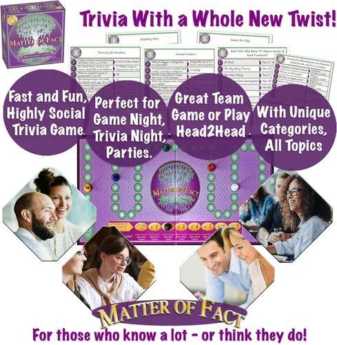 Vista 7 de Cuestión de hecho, el juego de mesa desafío de trivia