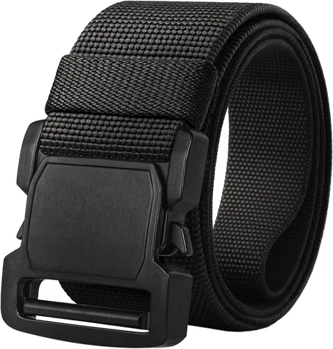 Vista 14 de TECEUM Tactical Belt – Heavy-Duty & Quick Release – Military, Work, Rigger, Duty & Utility Belt for Men