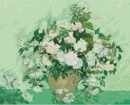 Vista 13 de Serie de Obras Maestras de Vincent Van Gogh Pintura por Números para Adultos de Tucocoo, Kits de Pintura por Números para Adultos DIY