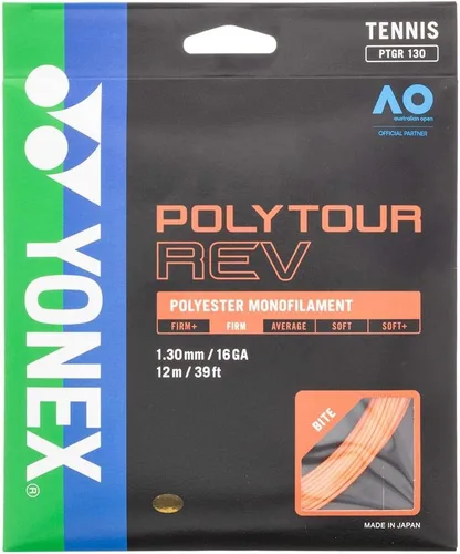 Vista 3 de Yonex Poly Tour Rev Tennis String Set