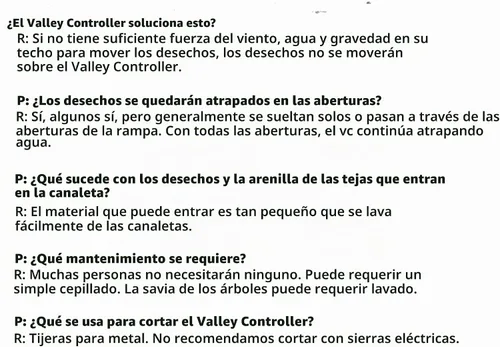 Vista 6 de Controladores de Canalón de Techo Barnetts (Canalón Plano)
