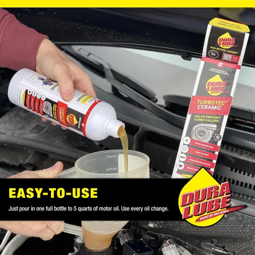Vista 4 de Dura Lube TurboTec Ceramic Turbo Protection 12 onzas, individual