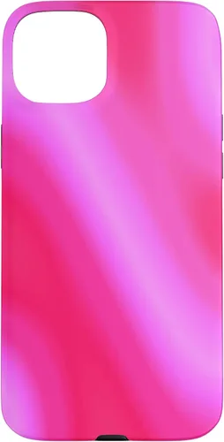 Vista 9 de Funda para iPhone 16 Pink WAVES