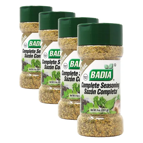 Vista 9 de Badia Condimento completo, 6 onzas – Mezcla de especias multiusos de ajo, cebolla, sal, pimienta, hierbas y especias – Savory Signature Blend
