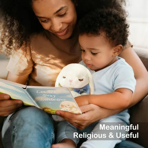 Vista 2 de MyMateZoe Regalos de bautismo para niños, gran conjunto de regalos de bautizo, dedicación y bautismo para niños y bebés recién nacidos, incluye